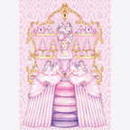 Madame Macaron Pink Print (A4)