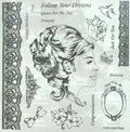 Grace Craft/Printing Stamp Set - Ladies Vintage Tea Party