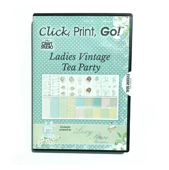 Ladies Vintage Tea Party CD Rom