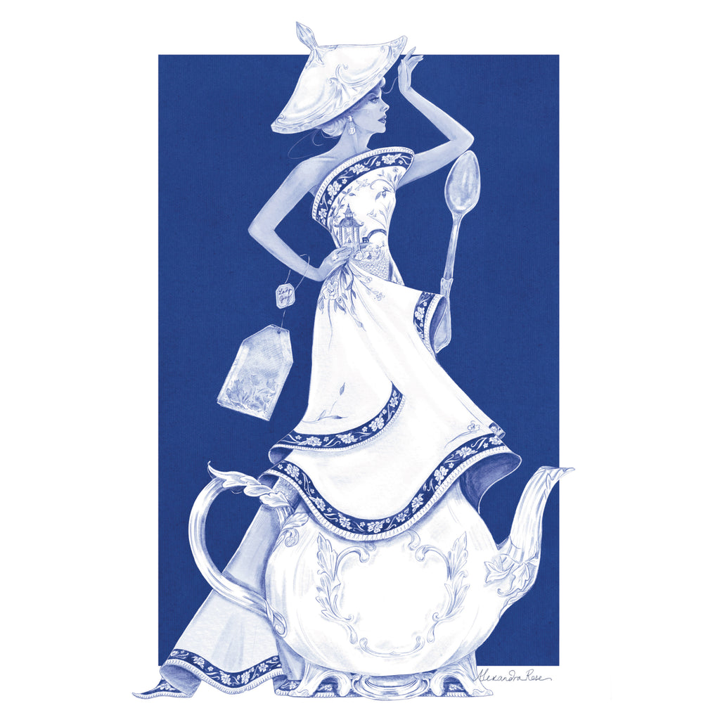 The Tea Gown Print (A3)