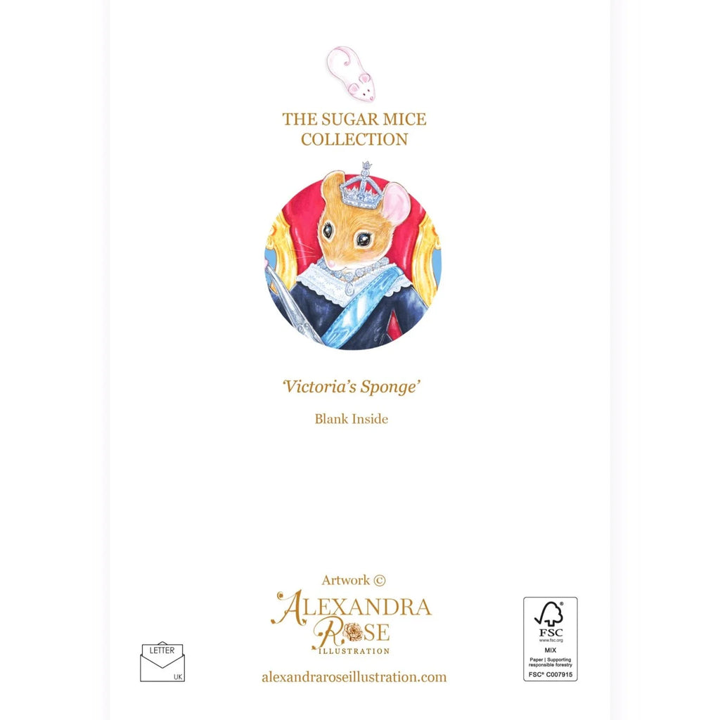 Victoria’s Sponge Greeting Card (5”x 7”)