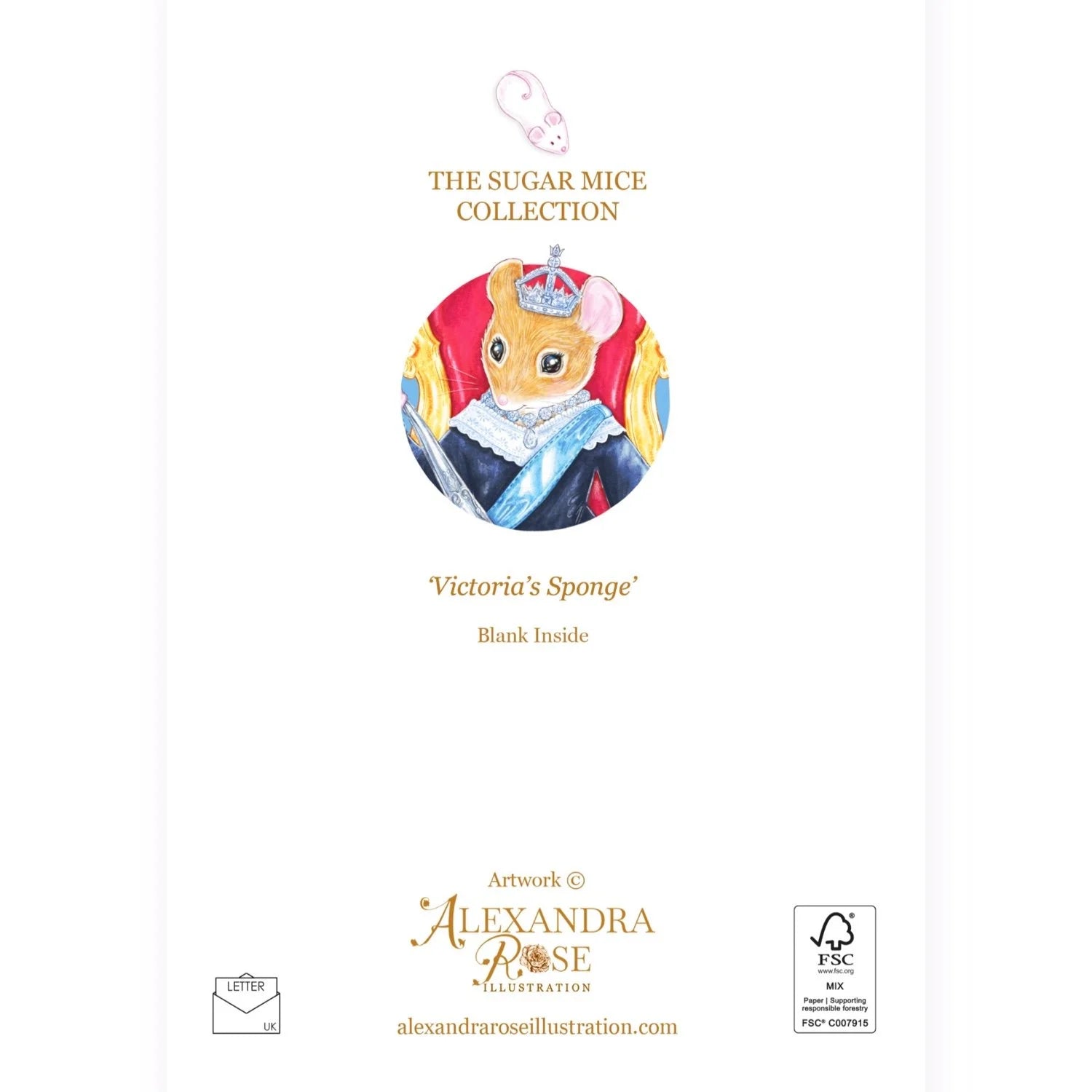 Victoria’s Sponge Greeting Card (5”x 7”)