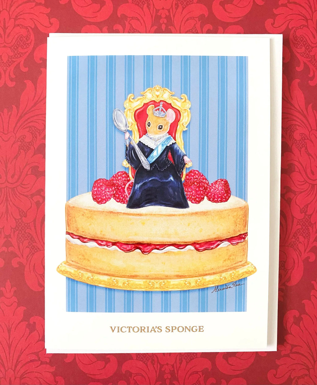 Victoria’s Sponge Greeting Card (5”x 7”)