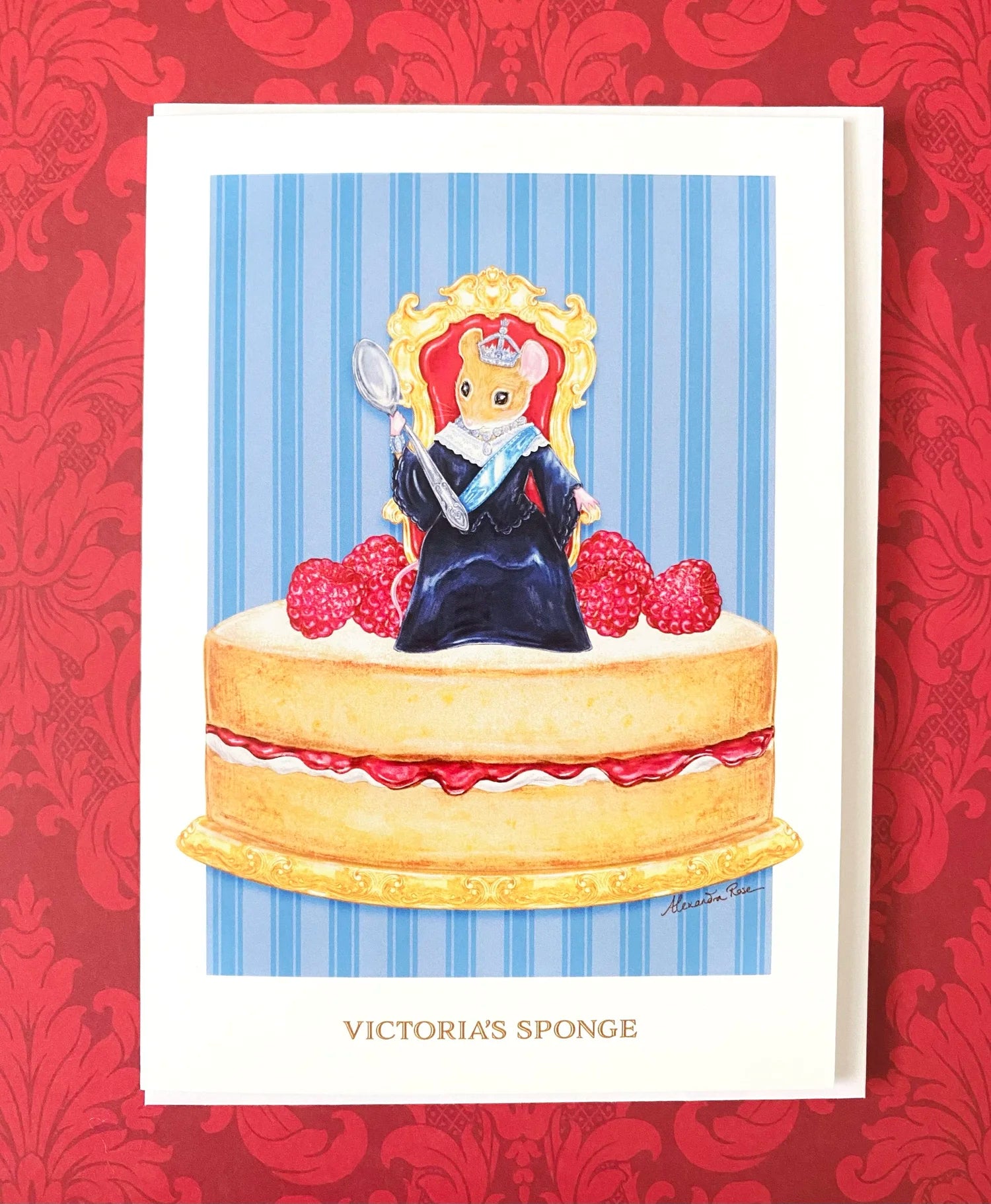 Victoria’s Sponge Greeting Card (5”x 7”)