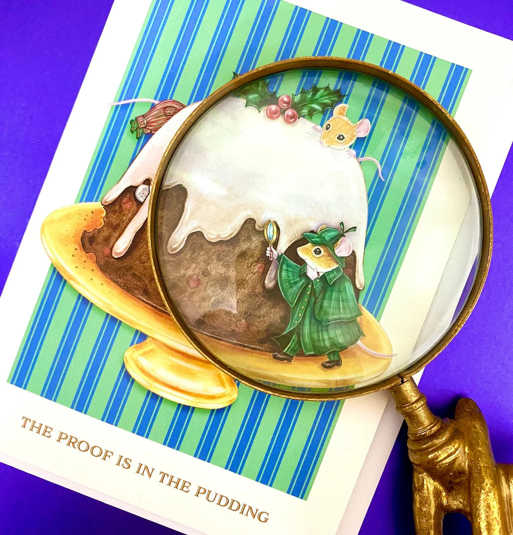 The Proof is in the Pudding Greeting Card (5”x 7”)