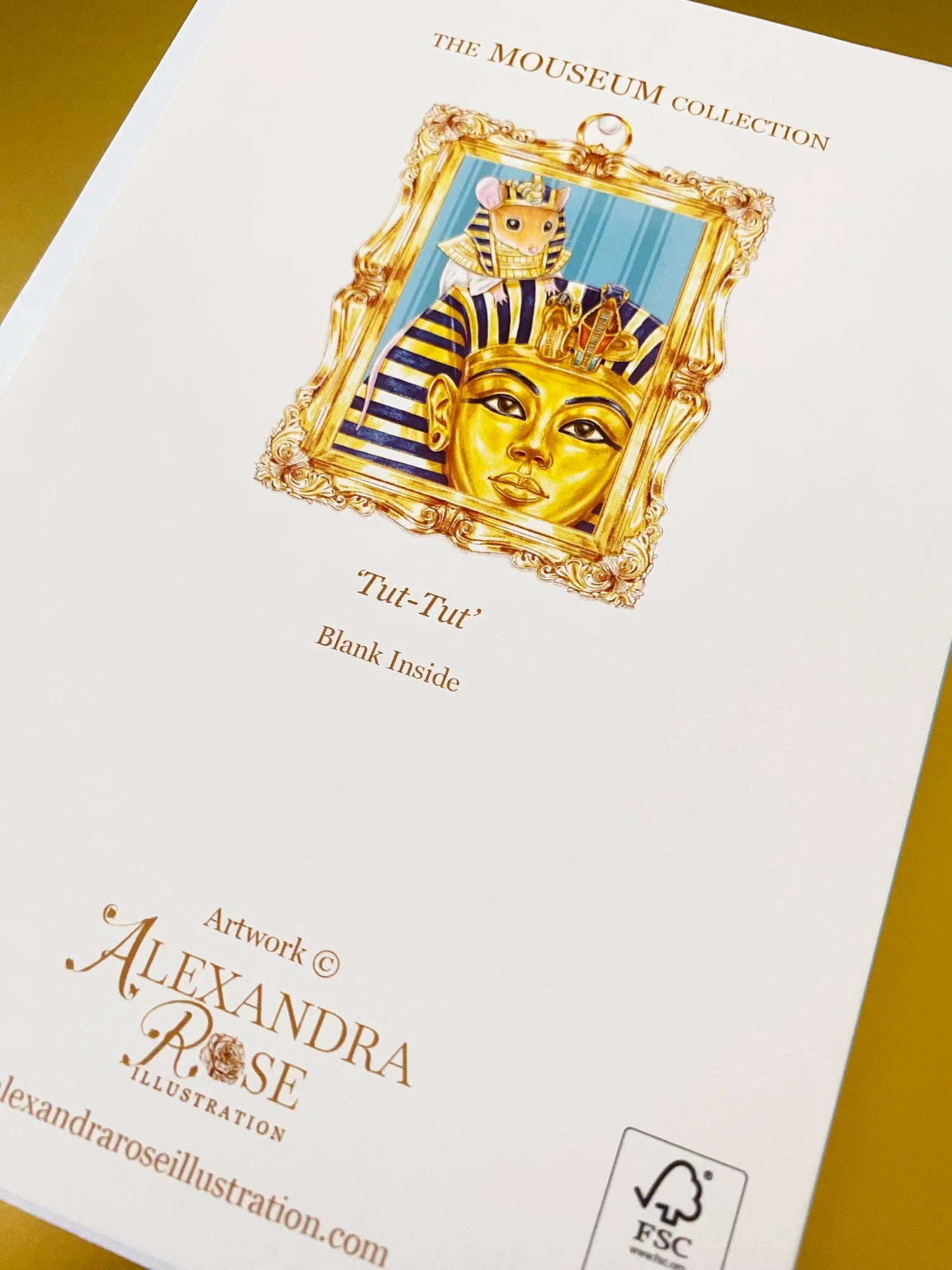 Tut-Tut Greeting Card (5”x 7”)