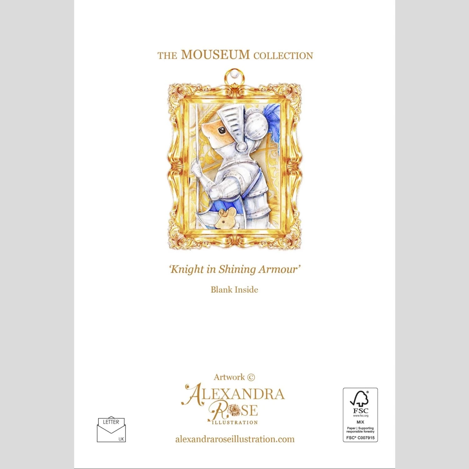 Knight in Shining Armour Greeting Card (5"x7")