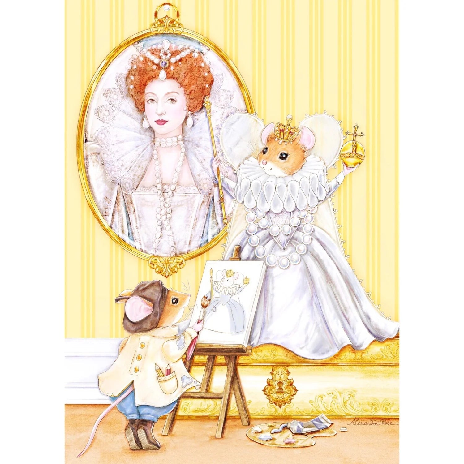Fit for a Queen Greeting Card (5"x7")