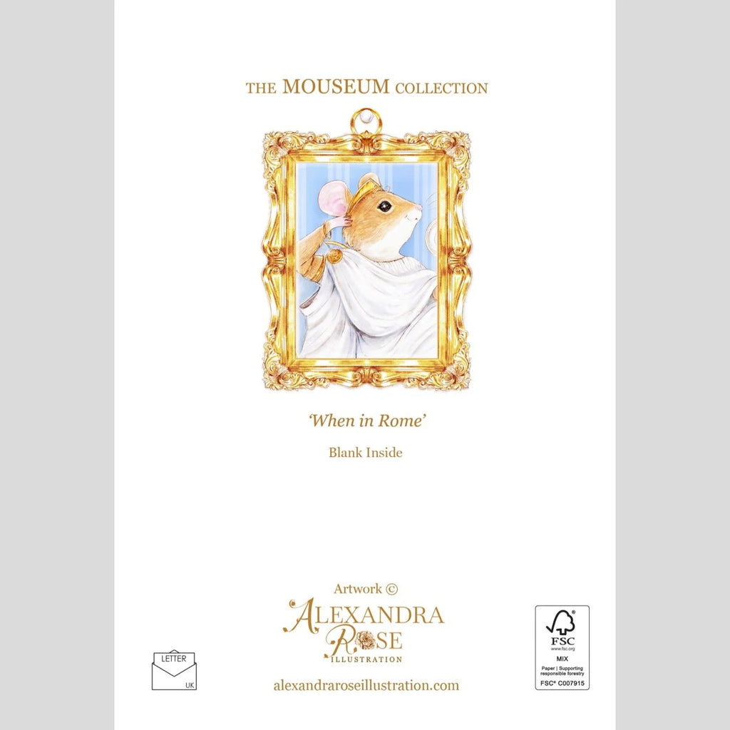 When in Rome Greeting Card (5"x7")
