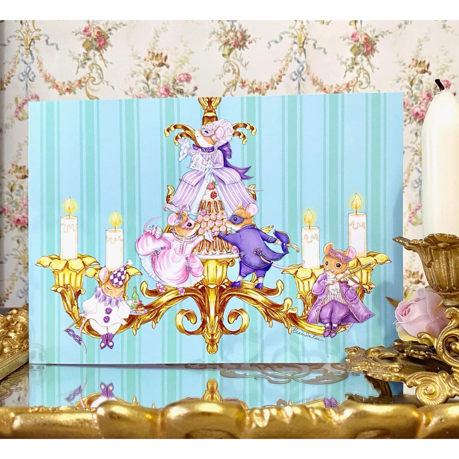 Mousequerade Greeting Card (A5)