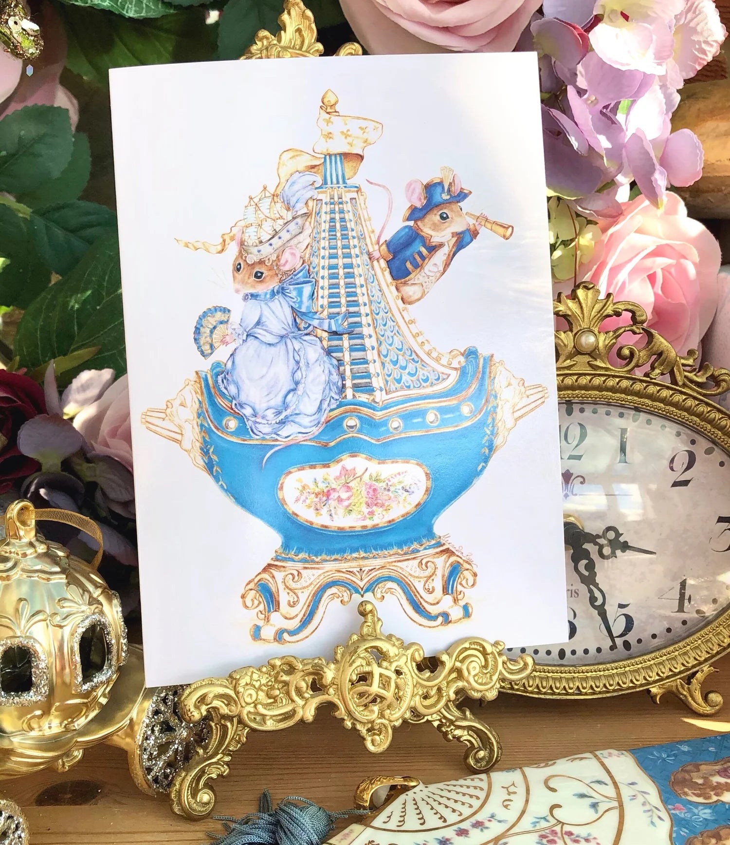 His Lordship & Her Ladyship Greeting Card (5"x7")