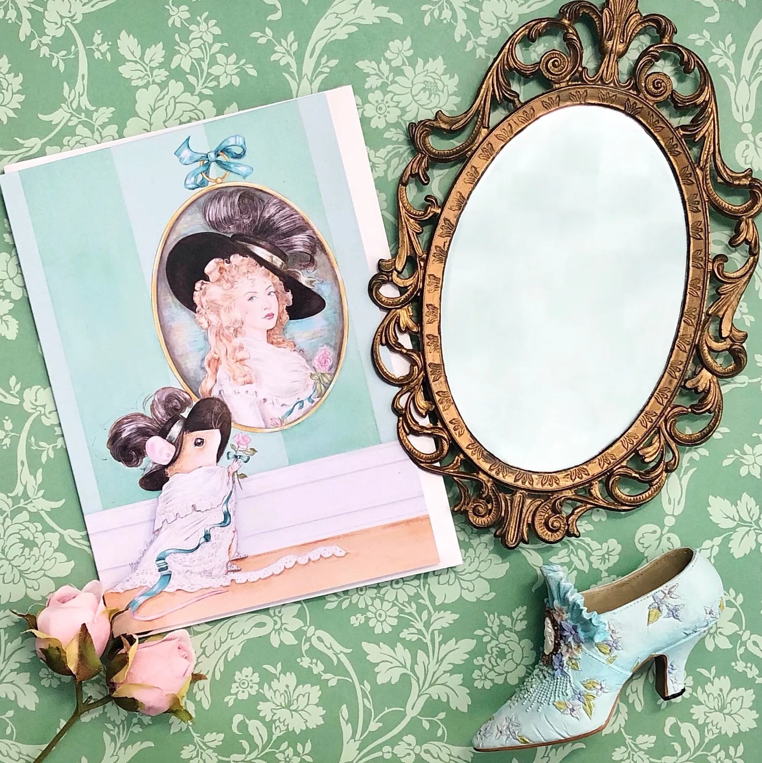 Dressed Like a Duchess Greeting Card (5"x7")
