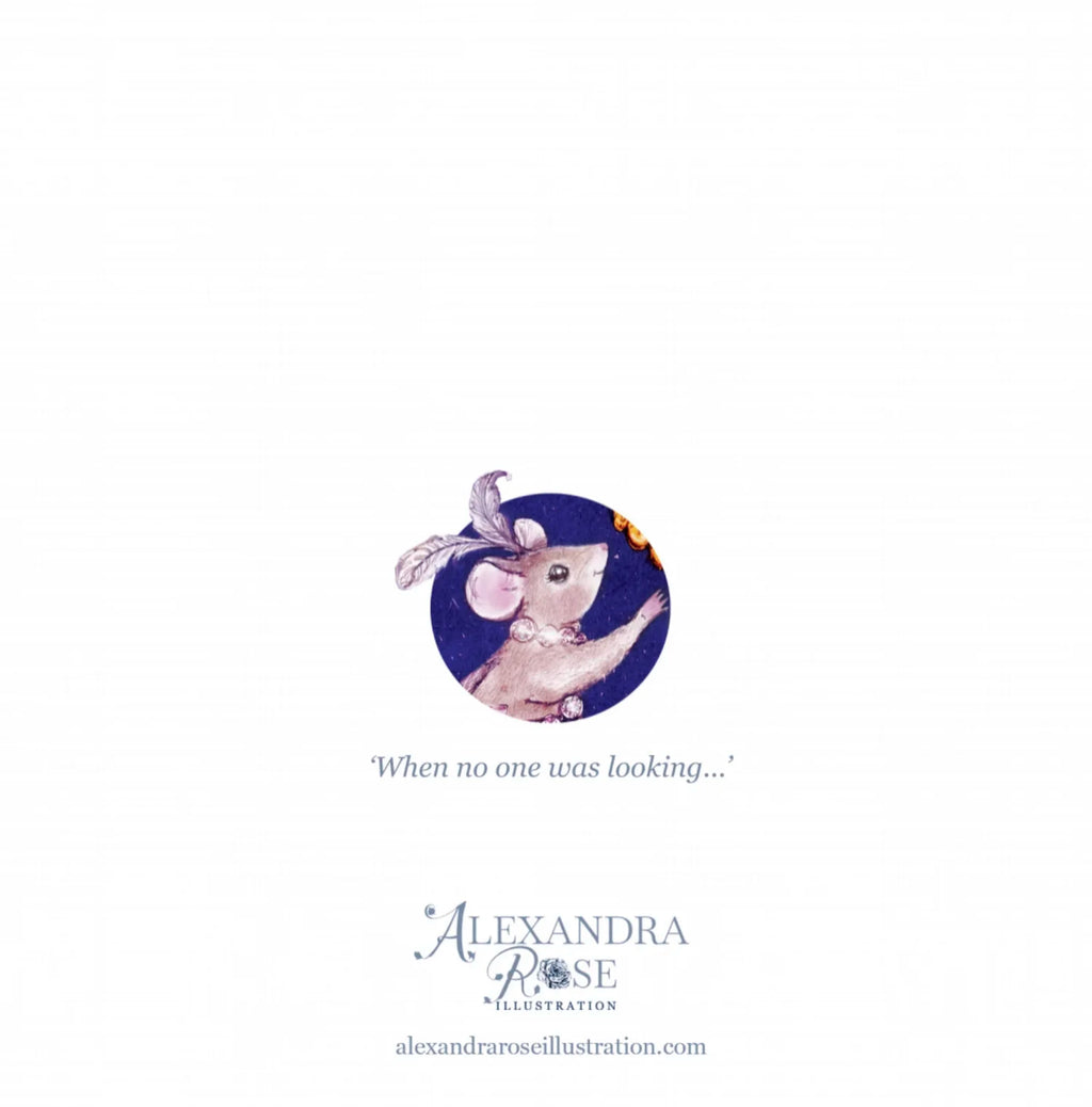 When no one was looking... Greeting Card (148mm Square)