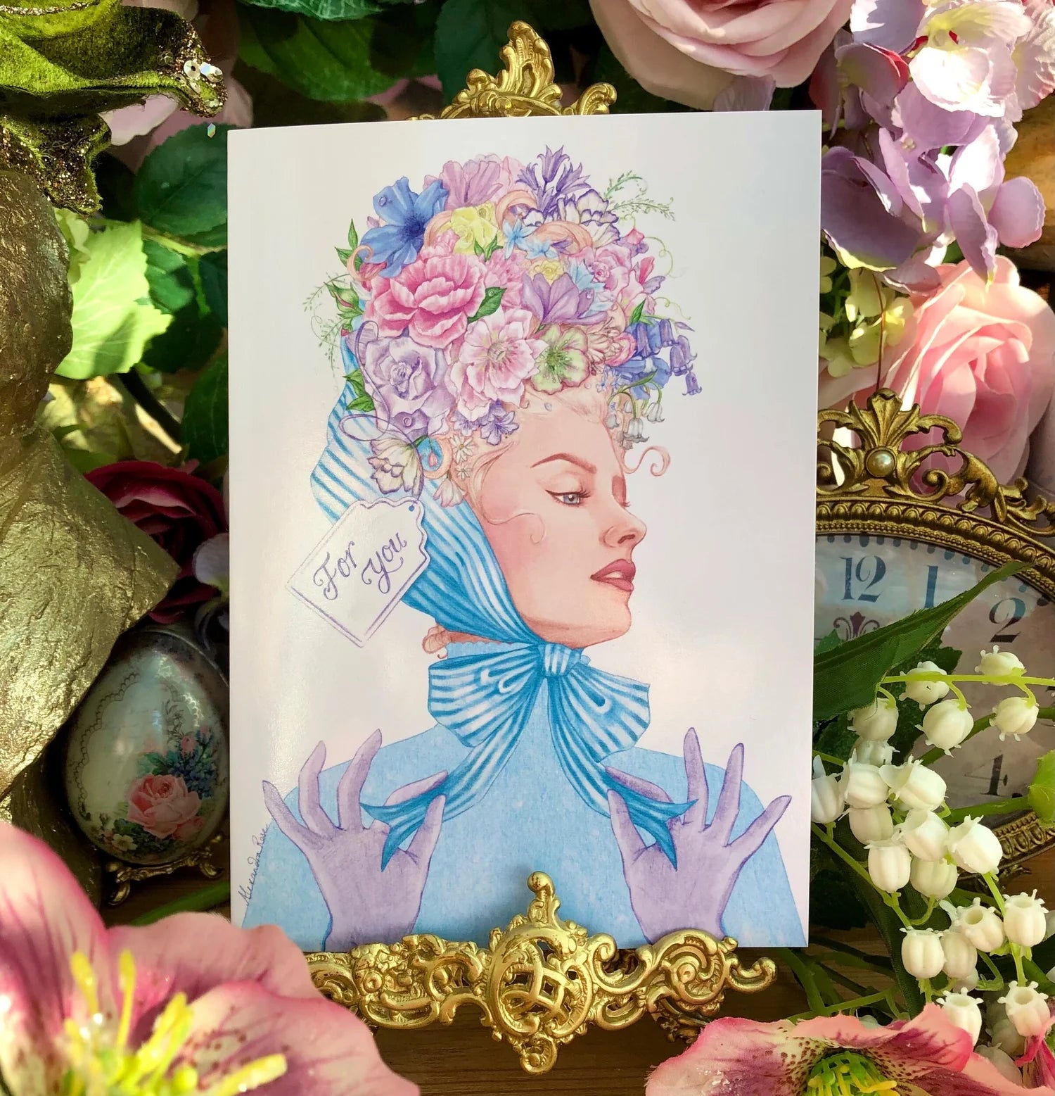 Bow-quet Greeting Card (5"x7")