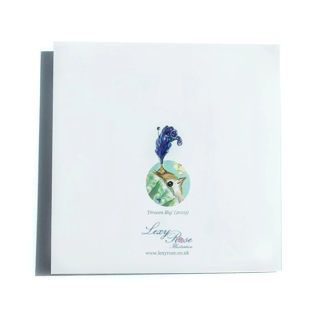 Dream Big Greeting Card (148mm Square)