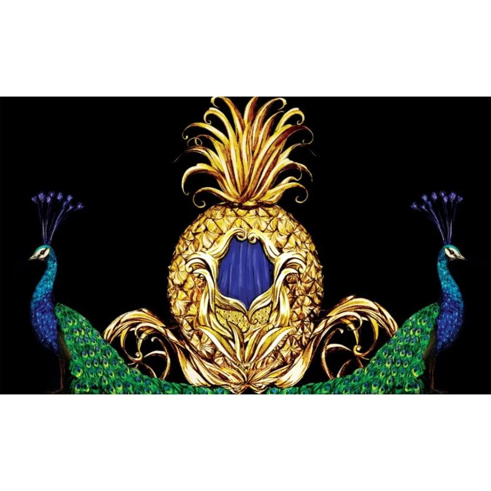 Pineapple Carriage Greeting Card (DL Size)