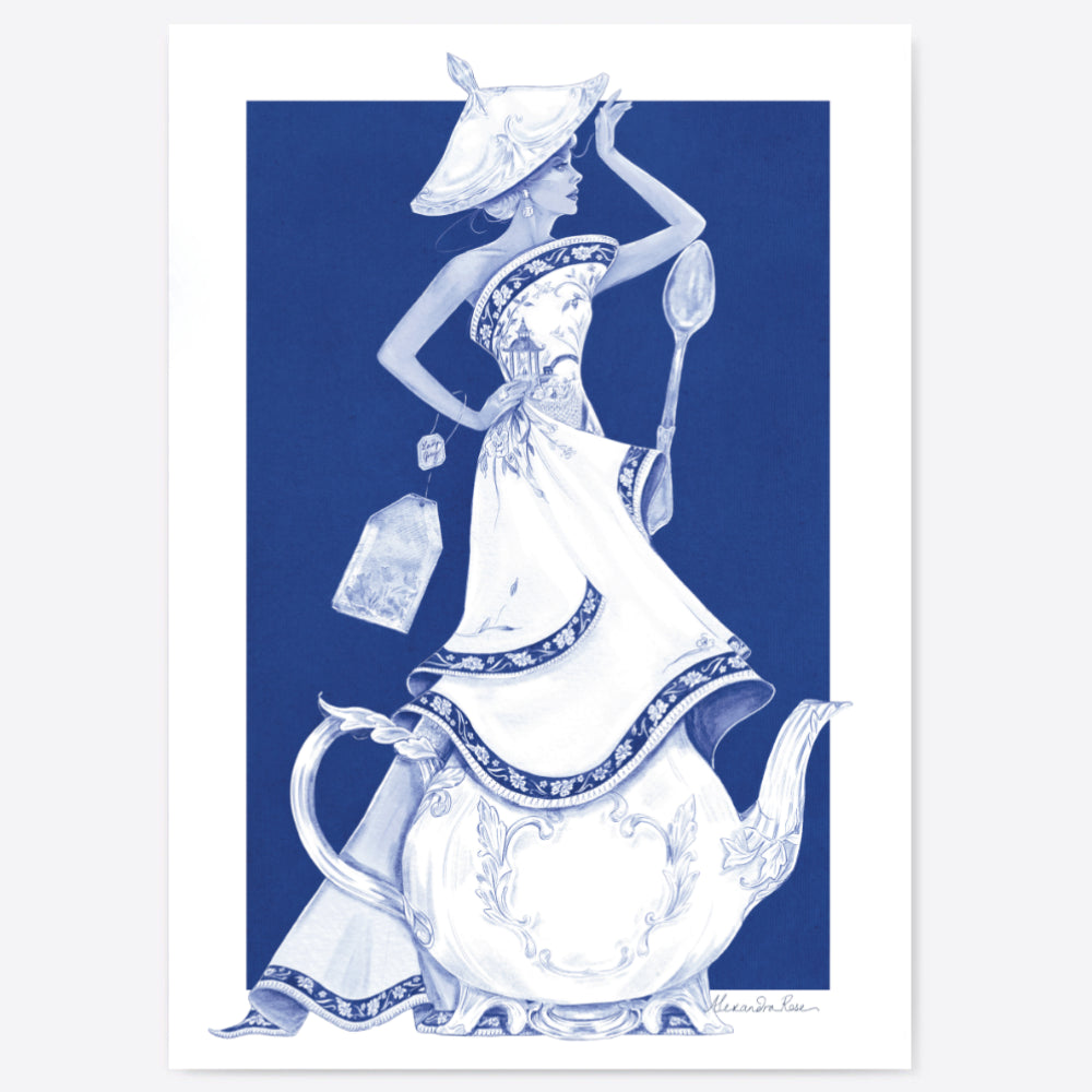The Tea Gown Print (A4)