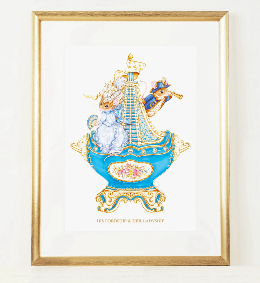 His Lordship & Her Ladyship Print (A4)