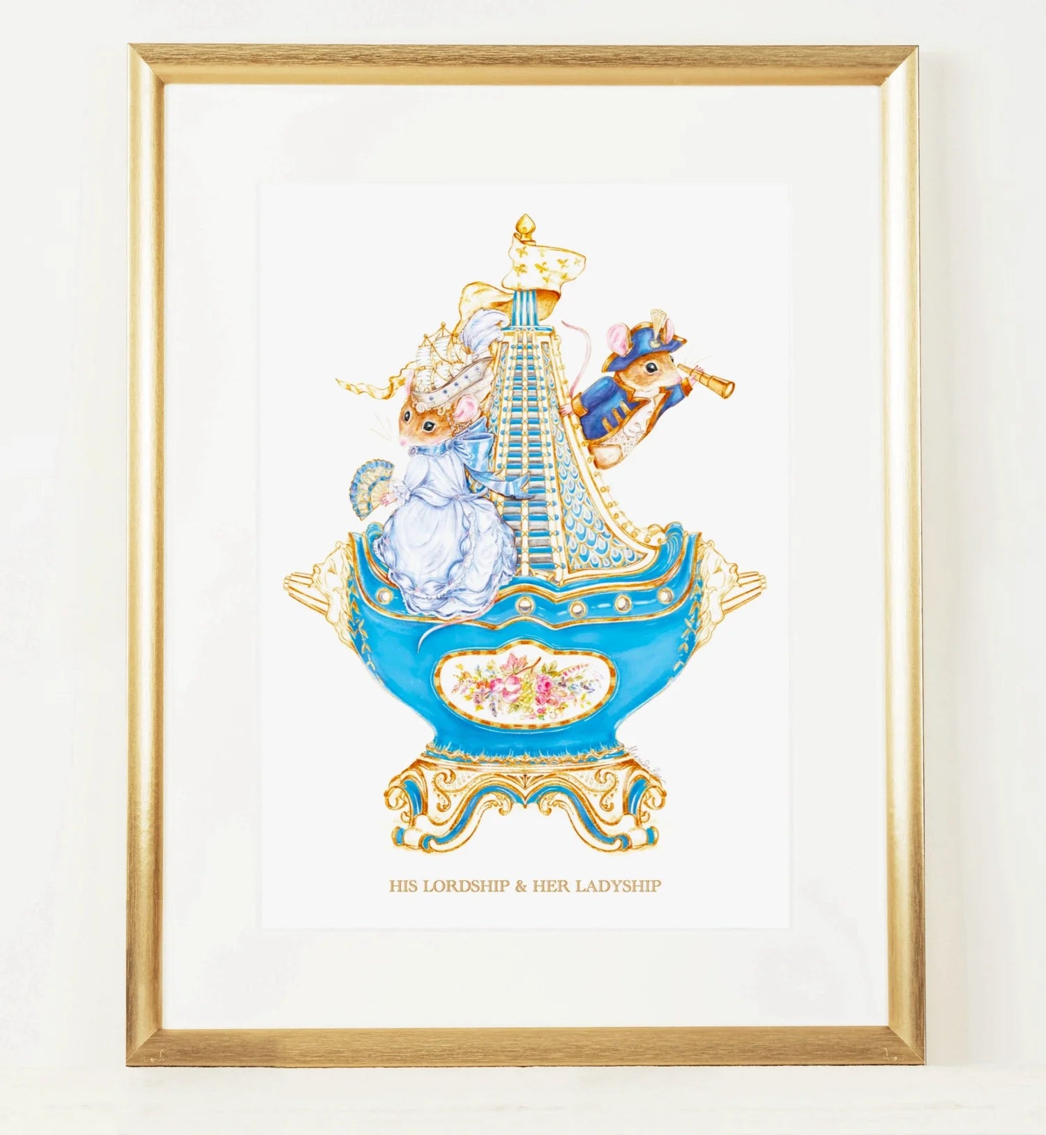 His Lordship & Her Ladyship Print (A4)