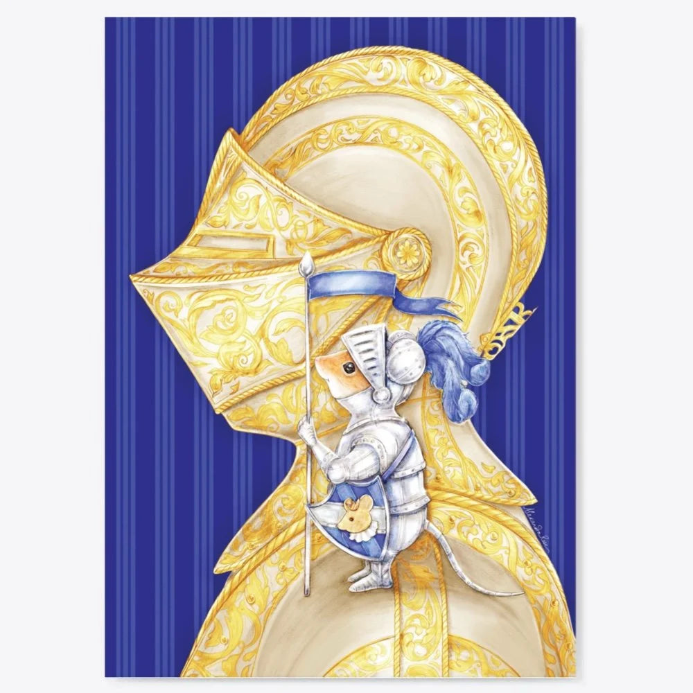 Knight in Shining Armour Print (A4)