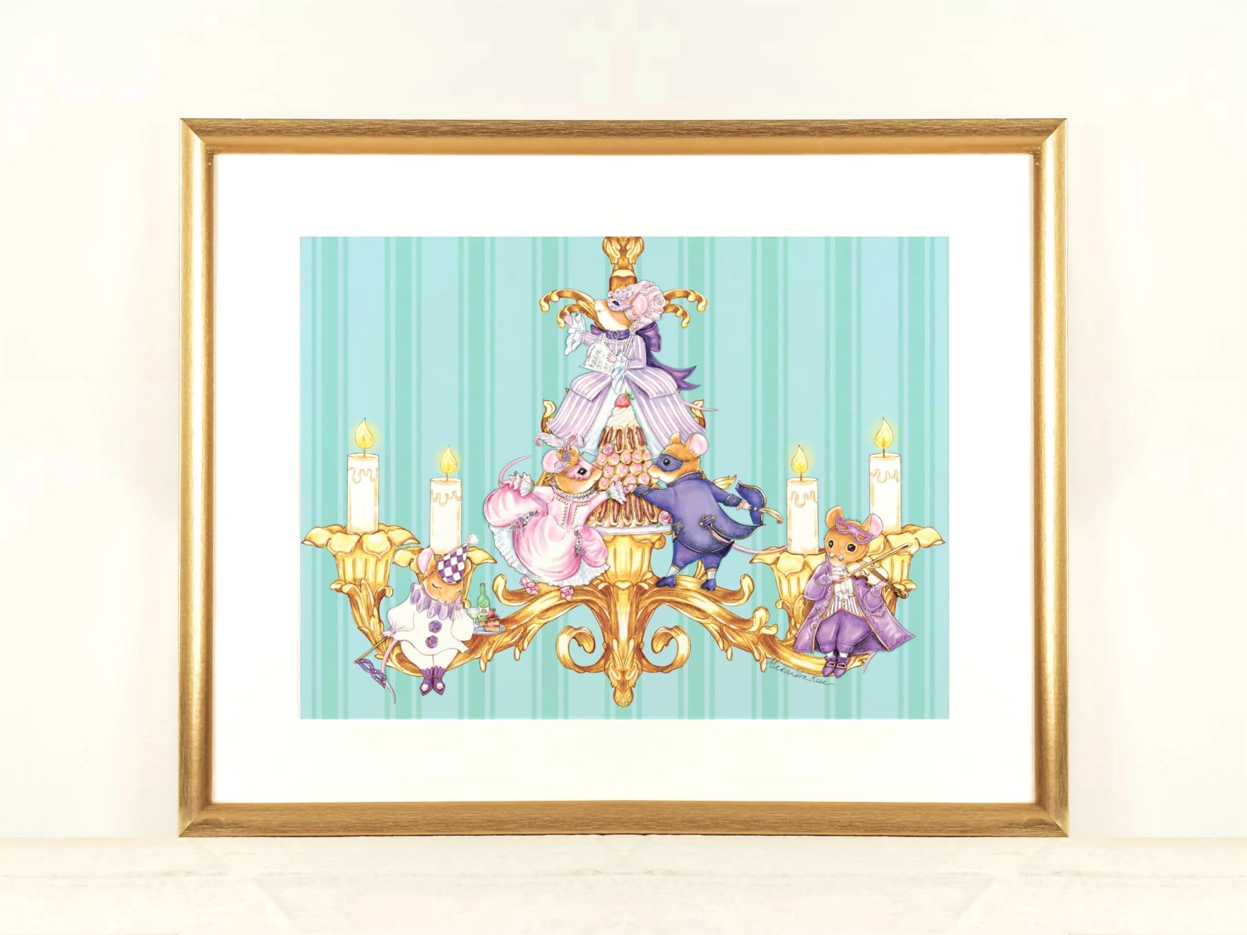 Mousequerade Print (A3)
