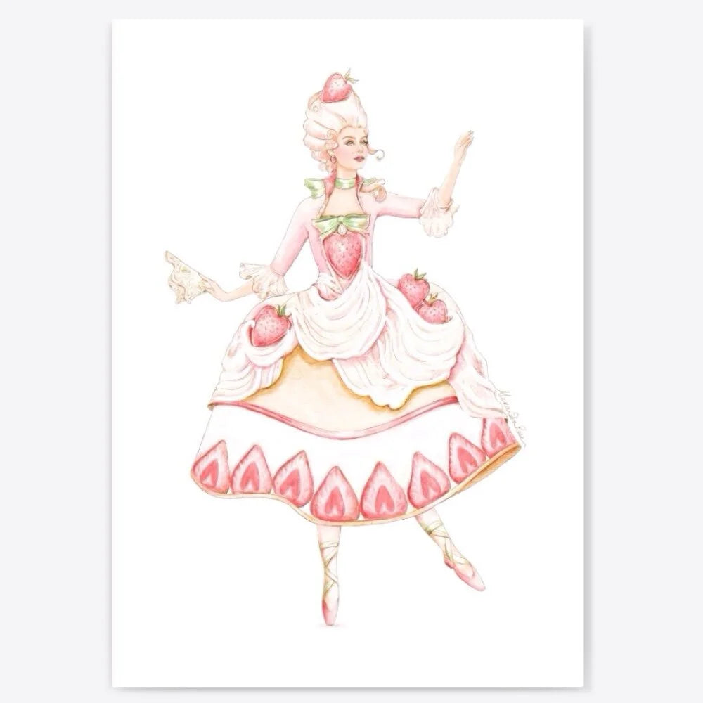 Duchesse du Fraisier Giclée Art Print