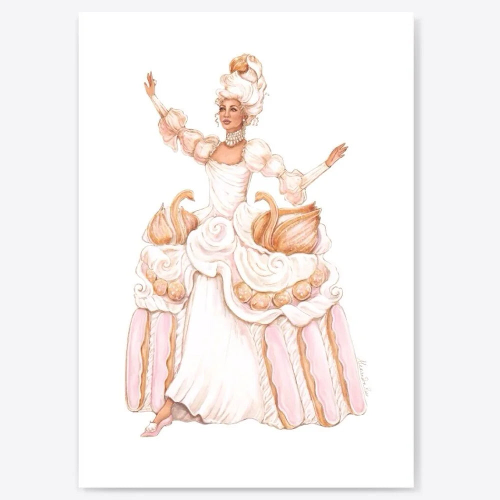 Comtesse des Choux à la crème Giclée Art Print