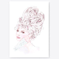 Lady at Versailles Giclée Art Print (A4)