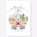 Coronation Crown Giclée Art Print (A5)