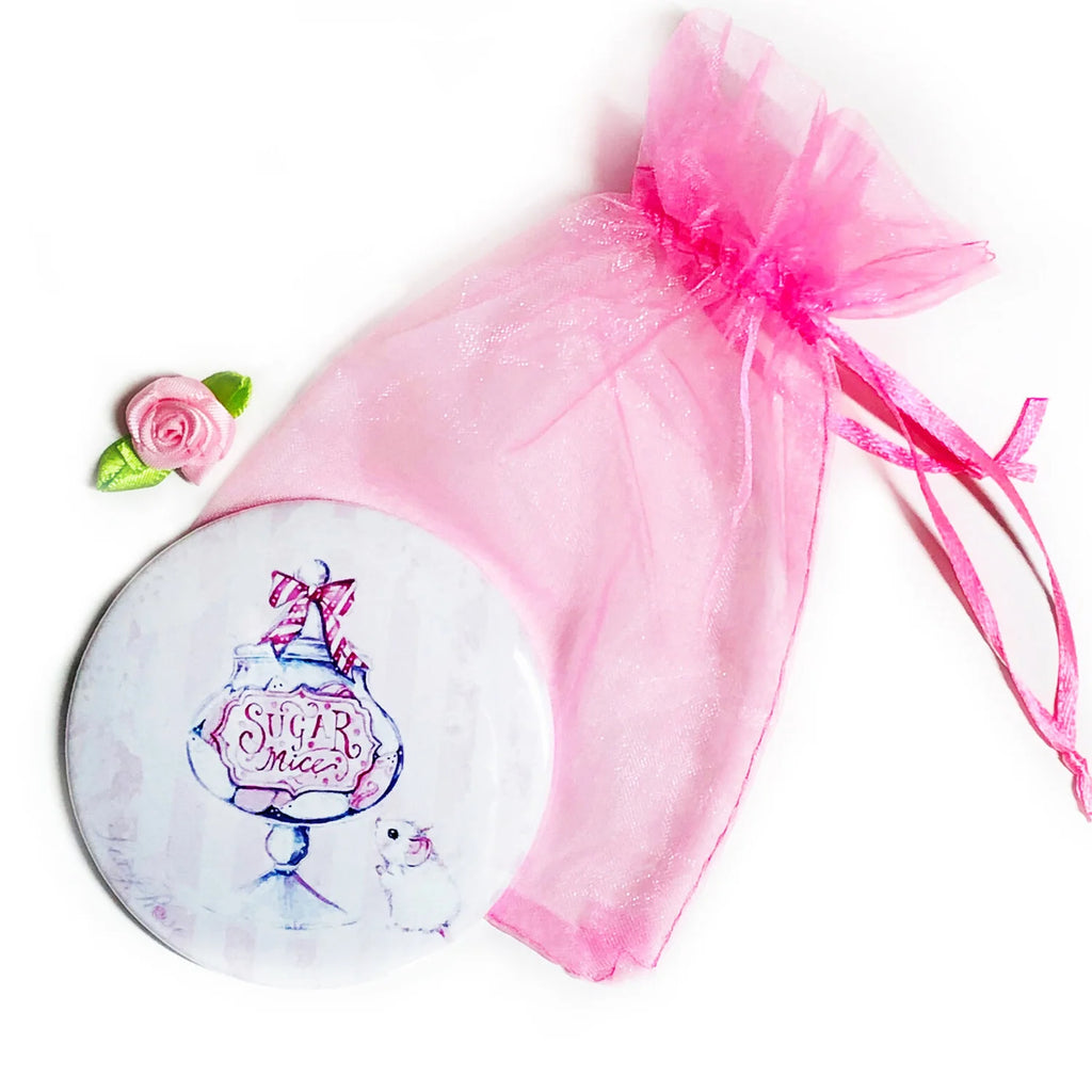 Sugar Mice Pocket Mirror