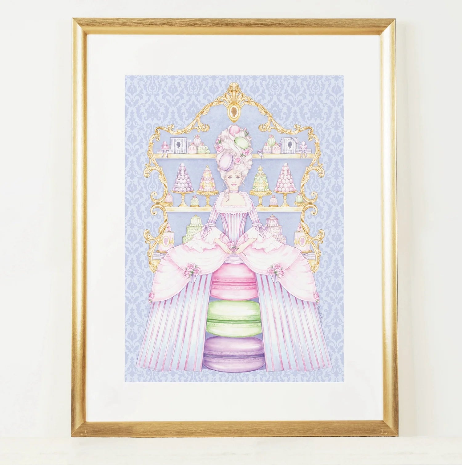 Madame Macaron Print (A4)
